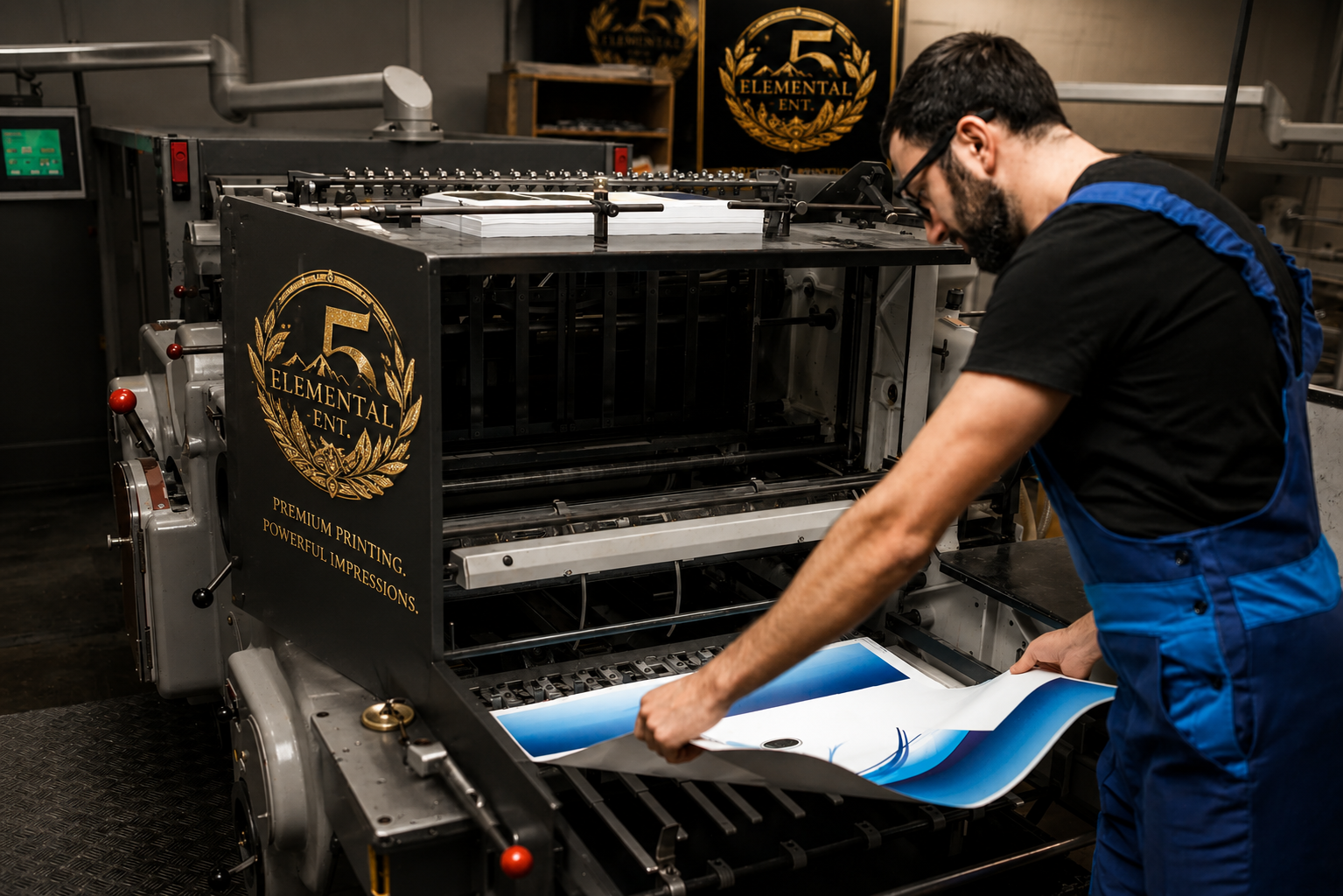 Premium printing craftsmanship